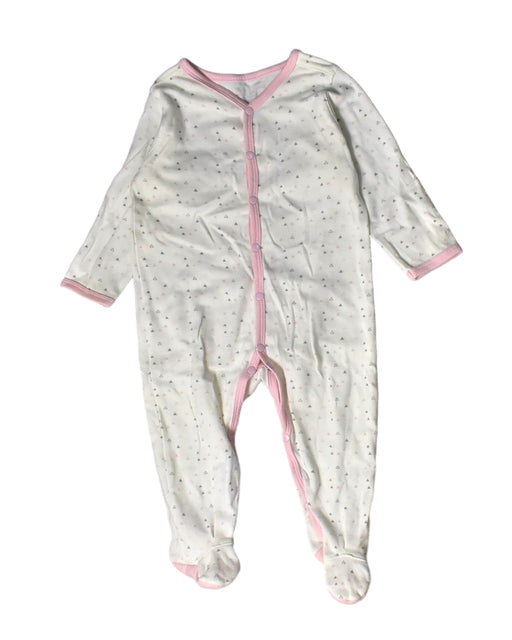 A White Jumpsuits from Chateau de Sable in size 6-12M for girl. (Front View)