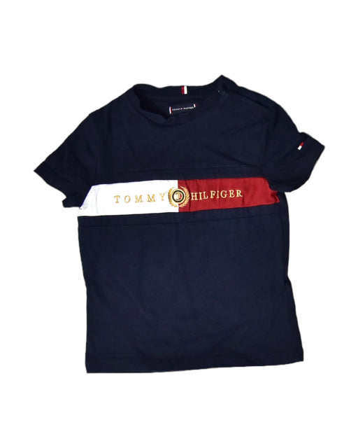 A Blue T Shirts from Tommy Hilfiger in size 2T for boy. (Front View)