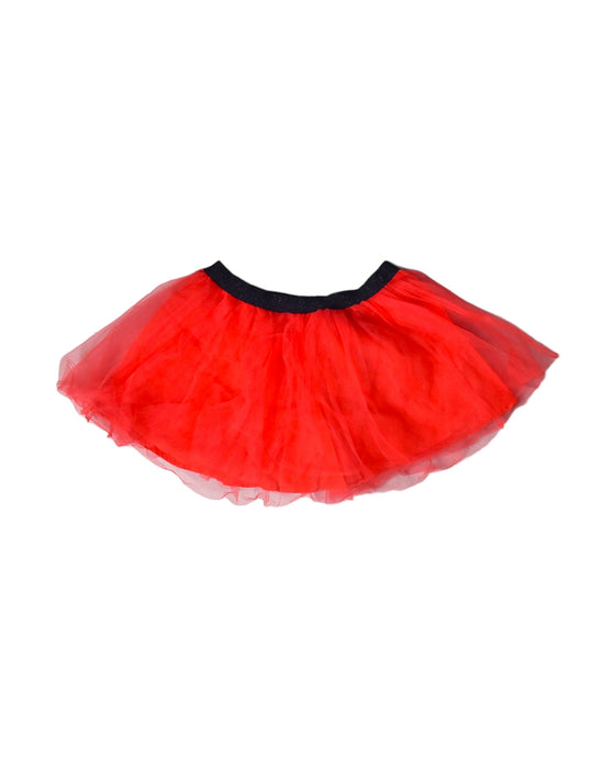 A Red Tulle Skirts from Catimini in size 12-18M for girl. (Front View)