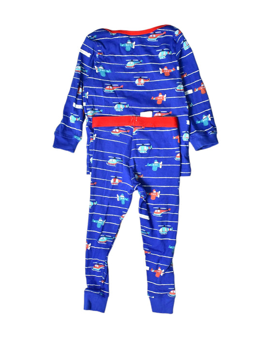 A Blue Pyjama Sets from Du Pareil au même in size 3T for boy. (Back View)