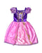 A Pink Halloween Costumes from Retykle in size 3T for girl. (Front View)