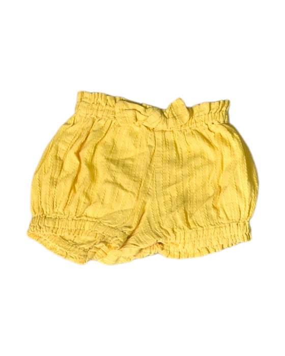 A Yellow Bloomers from Gingersnaps in size 18-24M for girl. (Front View)