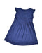 A Blue Sleeveless Dresses from Gucci in size 6T for girl. (Back View)