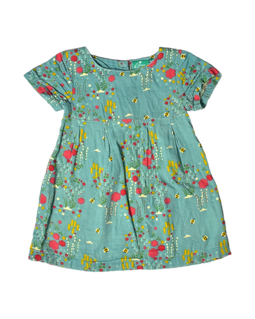 A Green Short Sleeve Dresses from Little Green Radicals in size 12-18M for girl. (Front View)