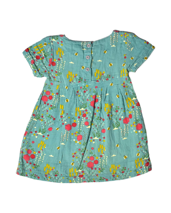 A Green Short Sleeve Dresses from Little Green Radicals in size 12-18M for girl. (Back View)