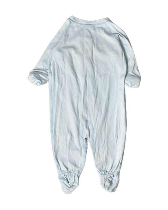 A Blue Long Sleeve Jumpsuits from Hanna Andersson in size 3-6M for boy. (Back View)