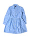 A Blue Long Sleeve Dresses from Polo Ralph Lauren in size 6T for girl. (Front View)