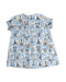 A Blue Short Sleeve Dresses from Petit Bateau in size 18-24M for girl. (Back View)