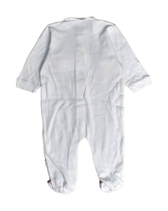 A White Onesies from Cambrass in size 0-3M for girl. (Back View)