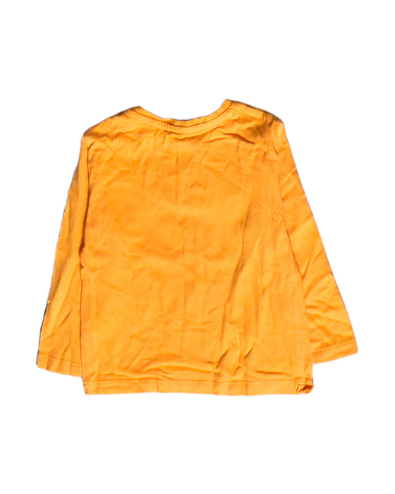 A Orange Long Sleeve Tops from s.Oliver in size 6-12M for girl. (Back View)