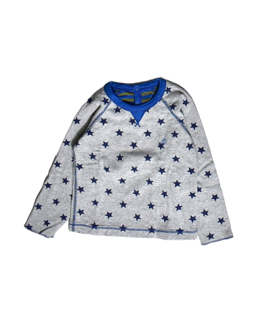 A Grey Long Sleeve Tops from Petit Bateau in size 18-24M for boy. (Front View)