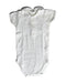 A White Short Sleeve Bodysuits from Bonpoint in size 3-6M for girl. (Front View)