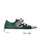 A Green Sneakers from Champion in size Newborn for boy. (Front View)