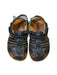 A Navy Sandals from Bopy in size 18-24M for neutral. (Front View)