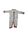 A White Onesies from Petit Bateau in size 12-18M for neutral. (Front View)