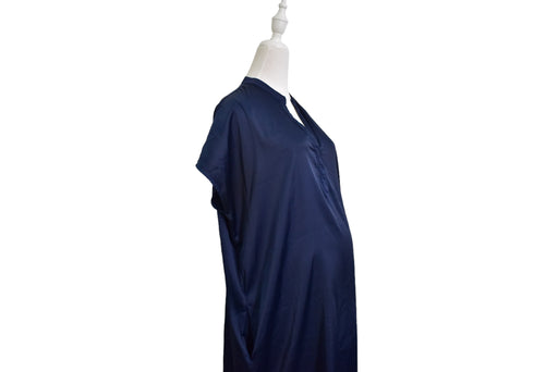 A Blue Short Sleeve Dresses from Mayarya in size M for girl. (Front View)