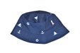 A Blue Sun Hats from Janie & Jack in size 3T for boy. (Front View)