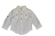 A White Long Sleeve Shirts from Janie & Jack in size 12-18M for boy. (Front View)