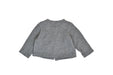 A Grey Cardigans from Pamplemousse in size 6-12M for girl. (Back View)