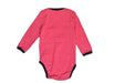 A Red Long Sleeve Bodysuits from Amor in size 0-3M for girl. (Back View)