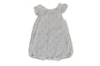 A White Sleeveless Rompers from Tartine et Chocolat in size 3-6M for girl. (Back View)