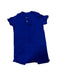 A Navy Short Sleeve Rompers from Ralph Lauren in size 6-12M for boy. (Back View)