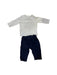 A White Pants Sets from Kenzo in size 6-12M for neutral. (Back View)