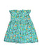 A Green Sleeveless Dresses from Maison Q in size 3T for girl. (Back View)