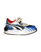 A White Sneakers from Puma in size 18-24M for boy. (Front View)