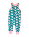 A Green Sleeveless Jumpsuits from maxomorra in size 6-12M for girl. (Front View)