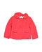 A Red Coats from Retykle in size 2T for girl. (Front View)