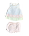 A Blue Shorts Sets from Florence Eiseman in size 6-12M for girl. (Front View)