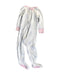 A White Onesies from The Beaufort Bonnet Company in size 18-24M for girl. (Front View)