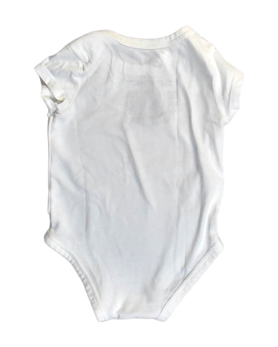 A White Short Sleeve Bodysuits from Nike in size 3-6M for girl. (Back View)