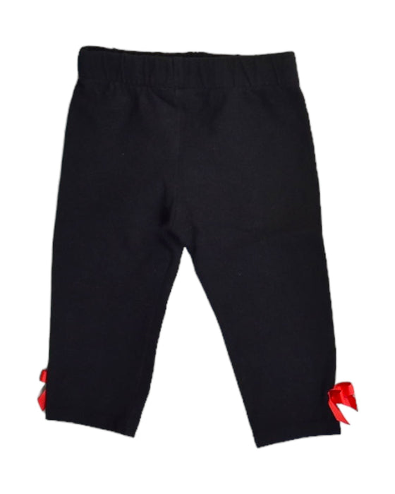 A Black Leggings from Rare Editions in size 3-6M for girl. (Front View)