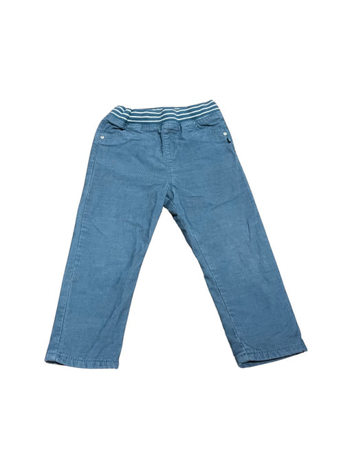 A Blue Casual Pants from Obaibi - Okaidi in size 18-24M for boy. (Front View)