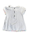 A White Short Sleeve Tops from Fendi in size 3-6M for girl. (Back View)