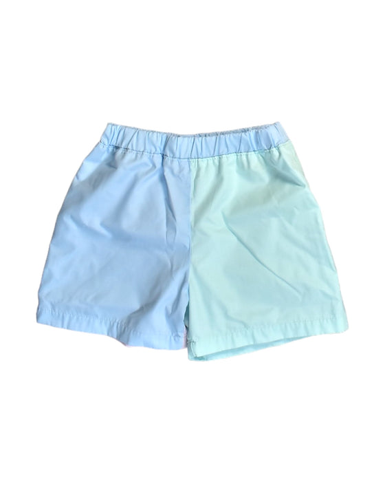 A Blue Shorts from The Beaufort Bonnet Company in size 5T for girl. (Front View)