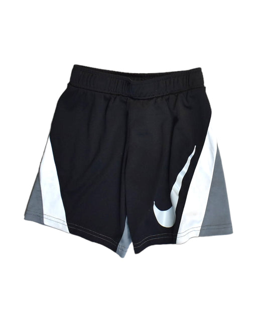 A Black Shorts from Nike in size 5T for boy. (Front View)