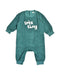 A Green Long Sleeve Jumpsuits from Tinycottons in size 18-24M for boy. (Front View)