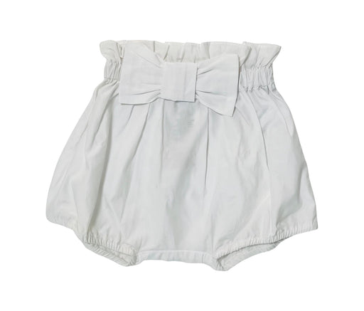 A White Bloomers from Jacadi in size 0-3M for girl. (Front View)