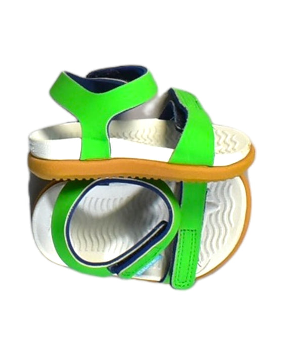 A White Sandals from Native Shoes in size 12-18M for boy. (Front View)