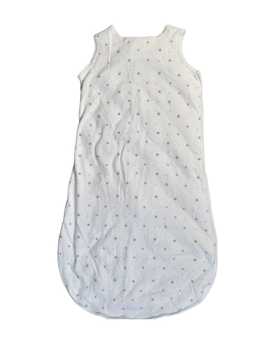 A White Sleepsacs from Dreamland Baby in size 6-12M for neutral. (Back View)