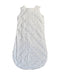 A White Sleepsacs from Dreamland Baby in size 6-12M for neutral. (Back View)