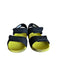 A Black Sandals from Adidas in size 12-18M for neutral. (Front View)