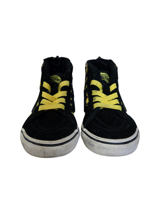 A Black Sneakers from Vans in size 18-24M for neutral. (Front View)