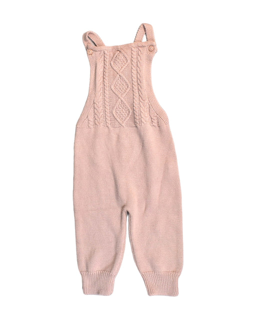 A Pink Sleeveless Jumpsuits from Jamie Kay in size 18-24M for girl. (Front View)