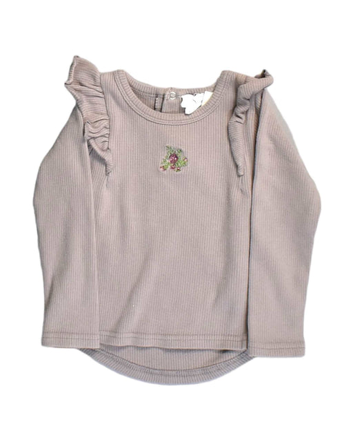 A Pink Sleeveless Tops from Jamie Kay in size 6-12M for girl. (Front View)