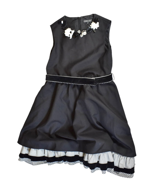 A Black Sleeveless Dresses from Nicholas & Bears in size 10Y for girl. (Front View)