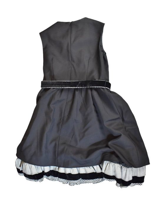 A Black Sleeveless Dresses from Nicholas & Bears in size 10Y for girl. (Back View)